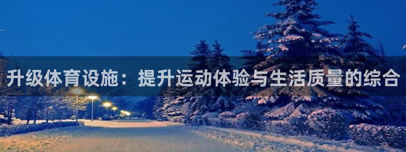 意昂4科技：升级体育设施：提升运动体验与生活质量的综