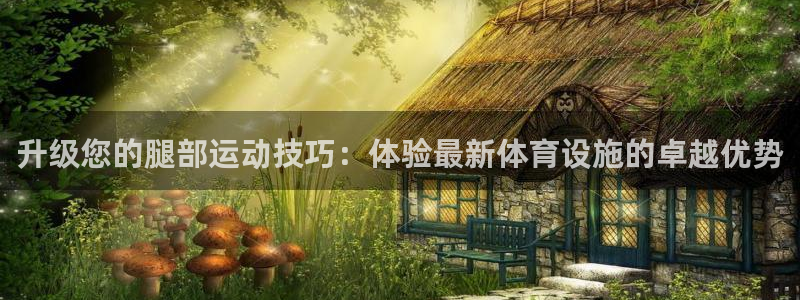 意昂4开户：升级您的腿部运动技巧：体验最新体育设施的