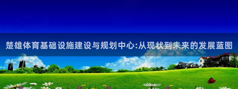 意昂体育4平台：楚雄体育基础设施建设与规划中心:从现状到未来