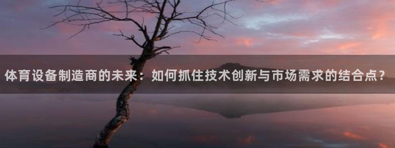 意昂体育4平台假的吗是真的吗吗：体育设备制造商的未来